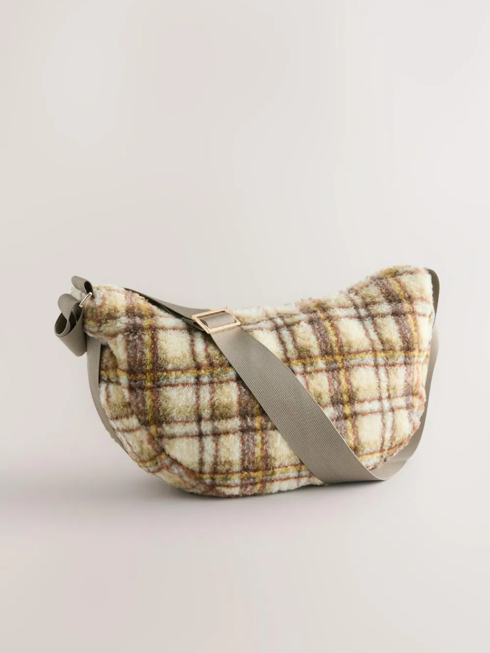 Next Multi Borg Sling Checkered Cross-Body Bag^Women Bags