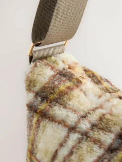 Next Multi Borg Sling Checkered Cross-Body Bag^Women Bags