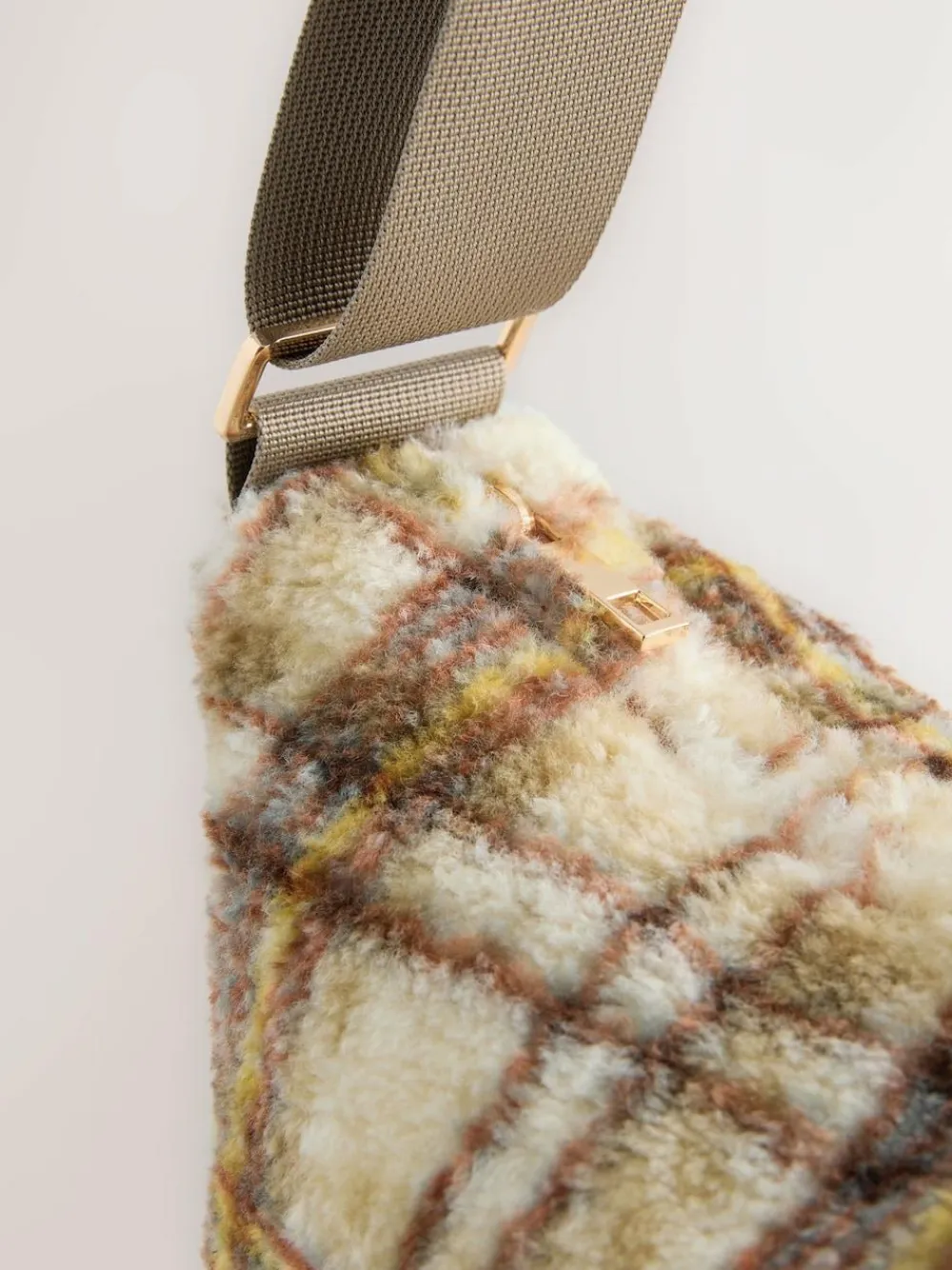 Next Multi Borg Sling Checkered Cross-Body Bag^Women Bags