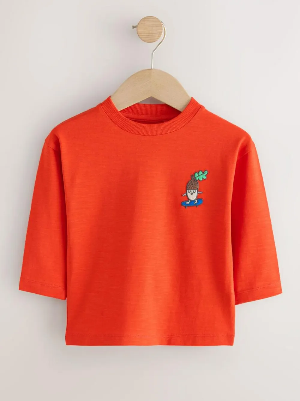 Next Multi Bright Animals Long Sleeve T-Shirts 5 Pack (3mths-7yrs)^BOY Tops|Tops