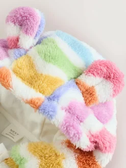 New Next Baby Fleece Hooded Zip Jacket (0mths-2yrs) Multi Bright