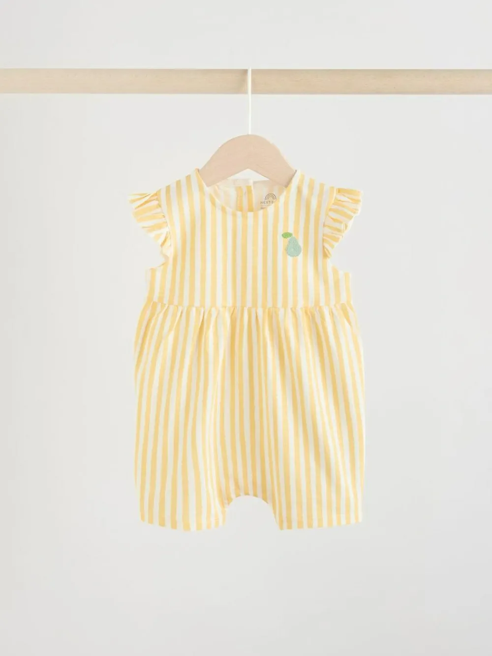Hot Next 3 Pack Baby Rompers Multi Bright Colour Stripe