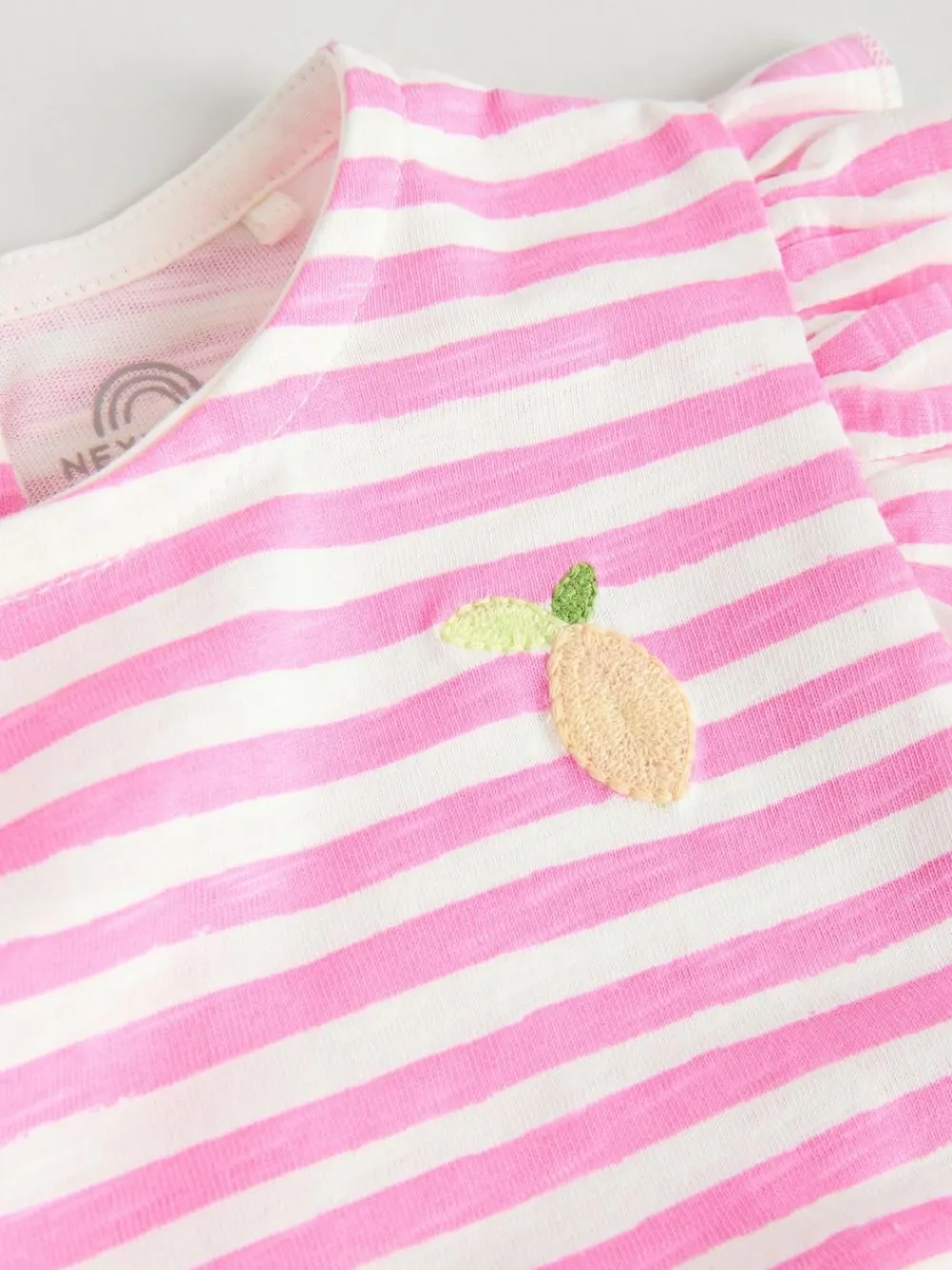 Hot Next 3 Pack Baby Rompers Multi Bright Colour Stripe