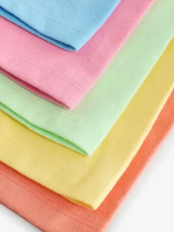 Best Next Multi Bright Cycle Shorts 5 Pack (3mths-7yrs)