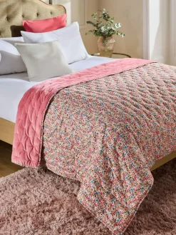 Next Multi Bright Ditsy Floral Bedspread^ Cushions & Throws