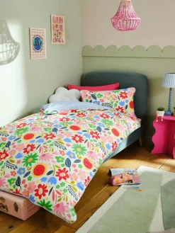Clearance Next Multi Bright Floral Duvet Cover and Pillowcase Set