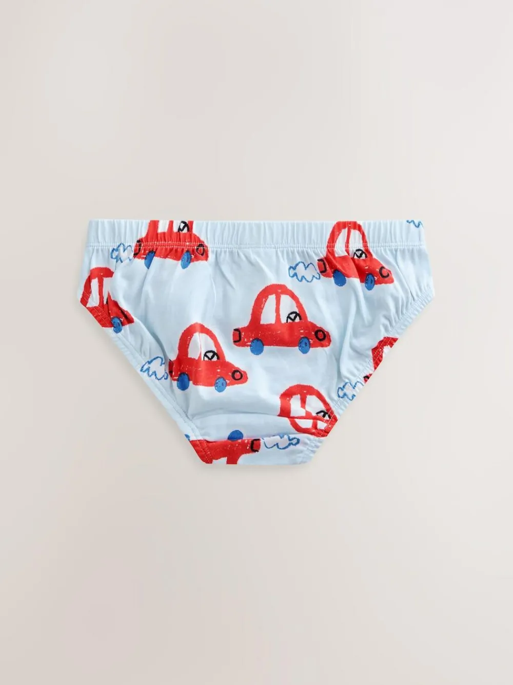 Next Cotton Briefs 7 Pack (1.5-10yrs) Multi Car Print