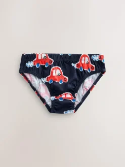 Next Cotton Briefs 7 Pack (1.5-10yrs) Multi Car Print