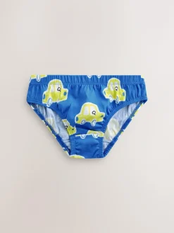Next Cotton Briefs 7 Pack (1.5-10yrs) Multi Car Print
