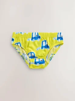 Next Cotton Briefs 7 Pack (1.5-10yrs) Multi Car Print
