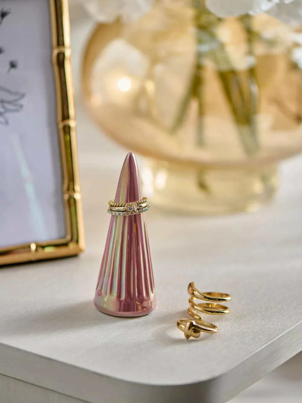 Next Multi Ceramic Ring Holder^ Storage & Organisation|Ornaments