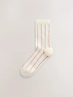 Next Multi Check Ankle Socks 5 Pack^Women Socks & Tights