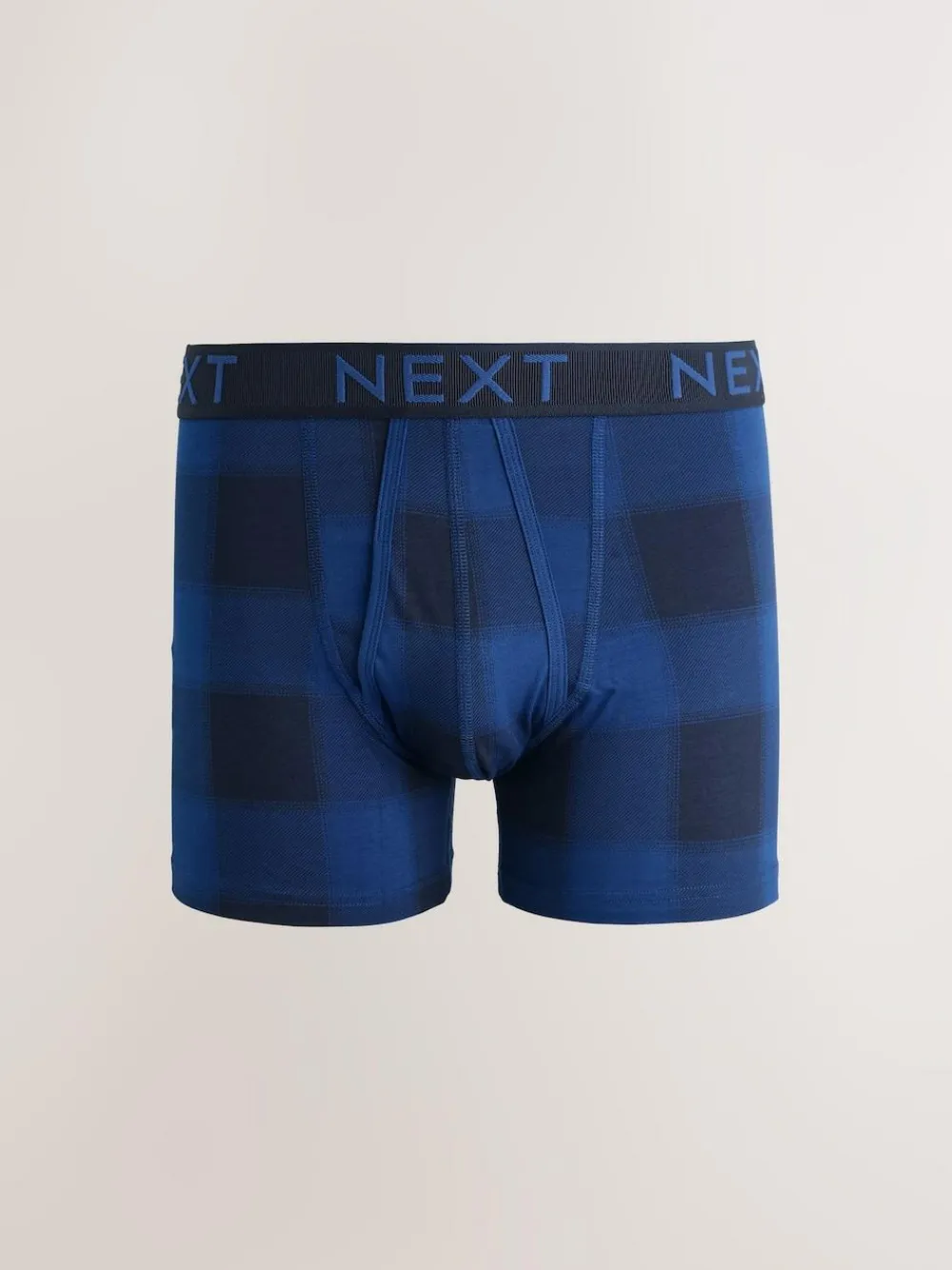 New Next Multi Check Print A-Front Boxers