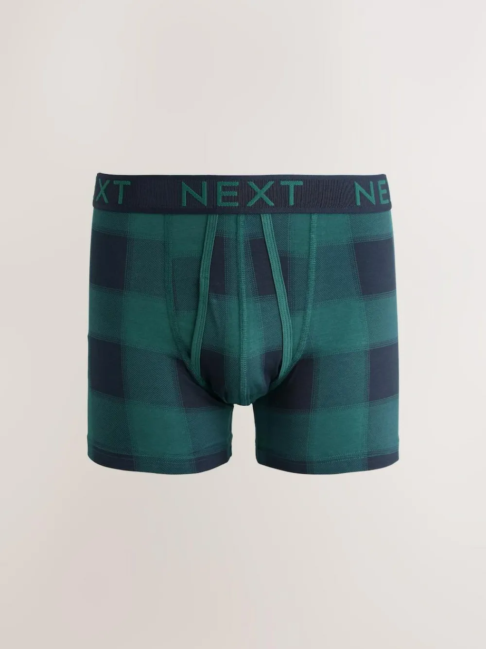New Next Multi Check Print A-Front Boxers