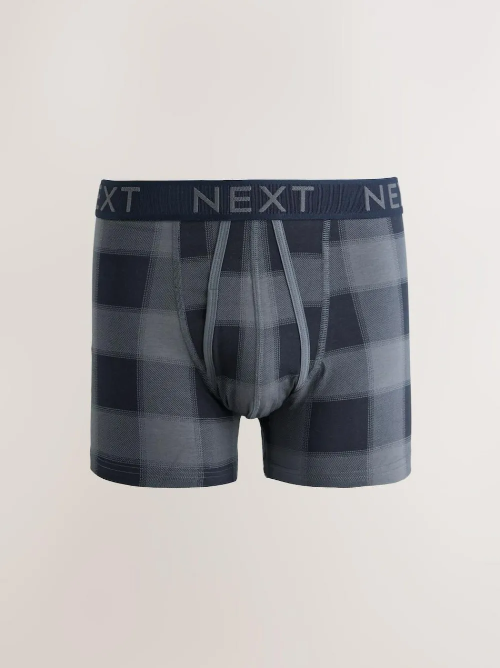 New Next Multi Check Print A-Front Boxers