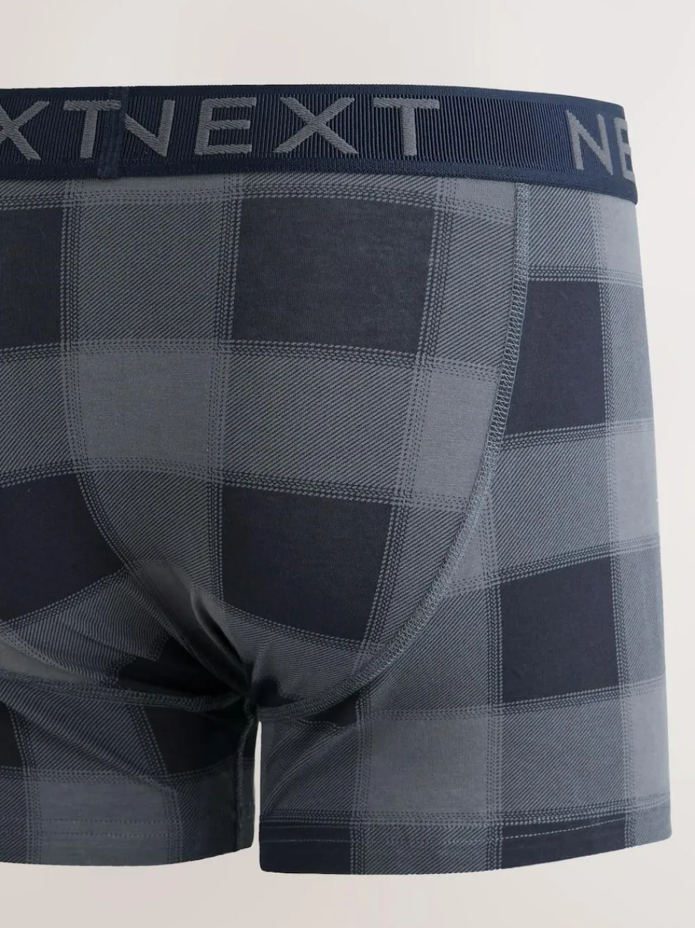 New Next Multi Check Print A-Front Boxers