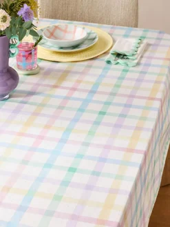 Discount Next Multi Check Wipe Clean Tablecloth