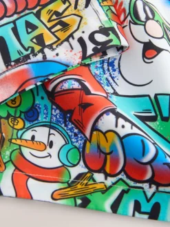 Next Multi Christmas Swim Shorts (3-16yrs)