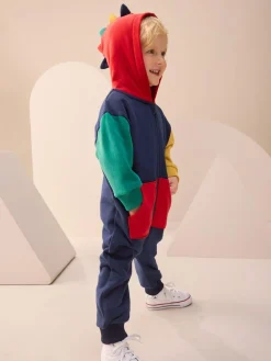 Next Colourblock All-In-One (3mths-7yrs)^BOY Sets & Outfits|Sweatshirts & Hoodies