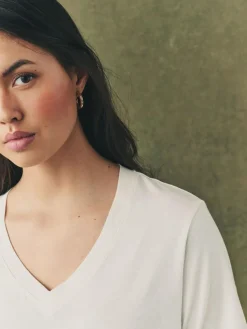 Next Multi Cotton Modal Slouch T-Shirt 5 Pack^Women Nightwear|Tops & T-Shirts