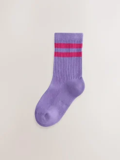 Next Cotton Rich Cushioned Sole Ankle Socks 4 Pack^ Socks & Tights|Baby Girls