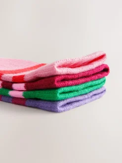 Next Cotton Rich Cushioned Sole Ankle Socks 4 Pack^ Socks & Tights|Baby Girls