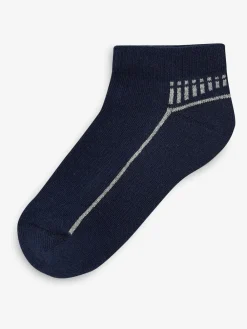 Next Cushioned Footbed Sports Trainers Socks 5 Pack^BOY Socks