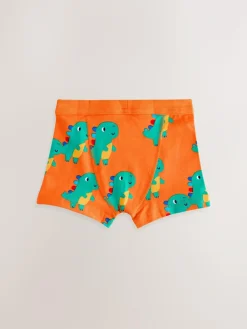 Next Multi Dinosaur Soft Waistband Trunks 7 Pack (1.5-10yrs)