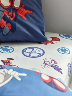 Next Multi Disney Spidey and His Amazing Friends 100% Cotton Fitted Sheet^ Bedsheets & Pillow Cases