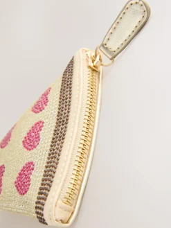 Best Next Multi Embellished Pizza Purse