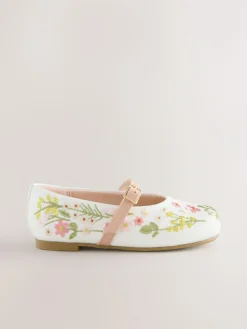 Next Multi Embroidered Occasion Mary Jane Shoes