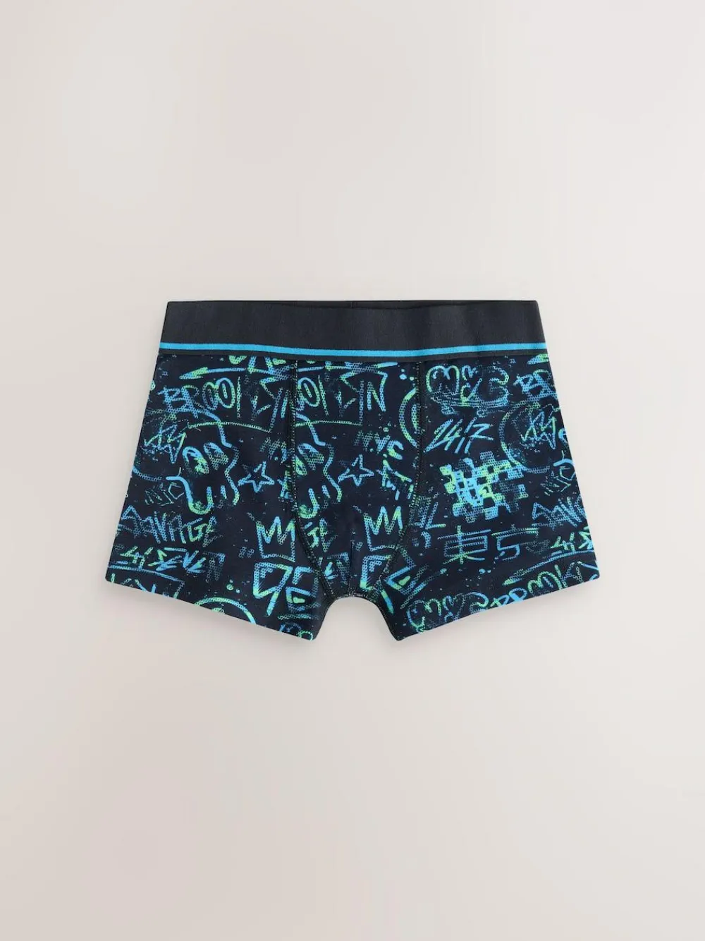 Next Trunks 5 Pack (3-16yrs) Multi Grafitti Print