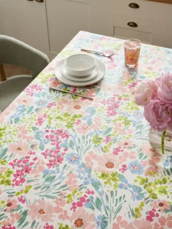 Sale Next Multi Lisse Floral Wipe Clean Tablecloth