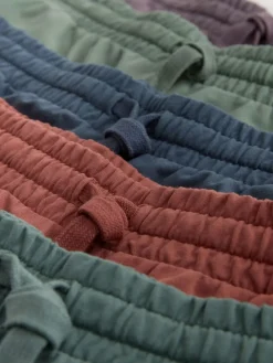 Discount Next Loopback Soft Touch 5 Pack Joggers Shorts Multi