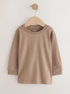 Outlet Next Multi Minerals Long Sleeve T-Shirts 8 Pack (3mths-7yrs)