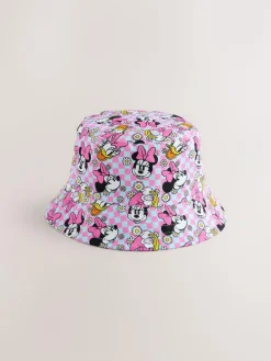 Hot Next Multi Minnie Mouse 100% Cotton Bucket Hat (3mths-13yrs)