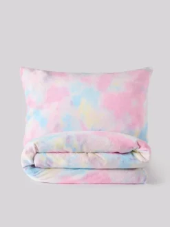Next Multi Ombre Cosy Fleece Duvet Cover and Pillowcase Set^ Childrens Bedding
