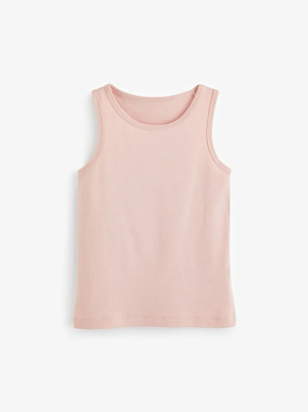 Next Multi Pastel 100% Cotton Vests 5 Pack (1.5-16yrs)^ Underwear|Vests