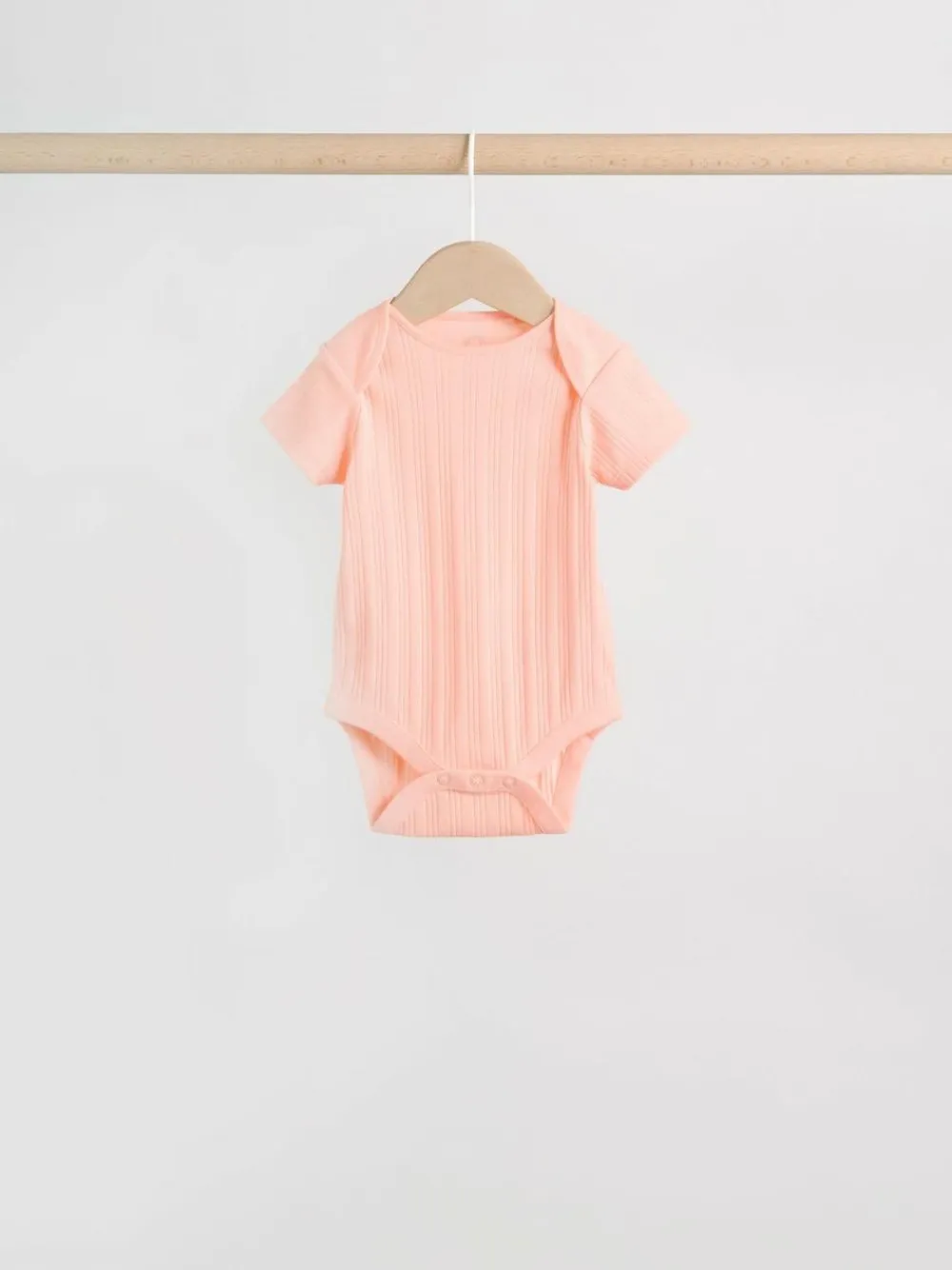 Next Multi Pastel 5 Pack Short Sleeve Baby Bodysuits^ Bodysuits & Vests|Vests