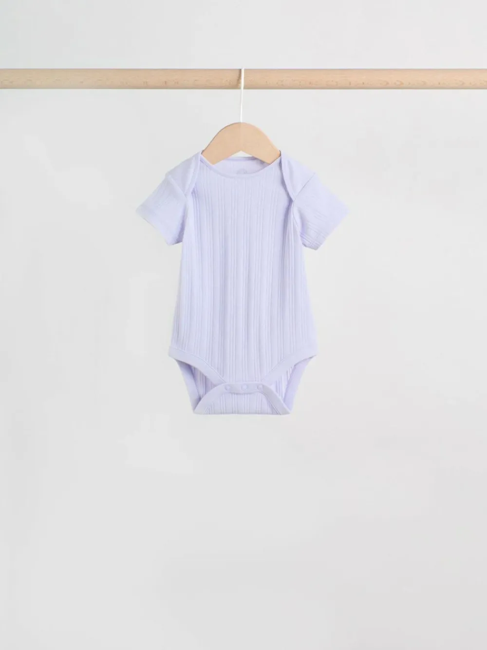 Next Multi Pastel 5 Pack Short Sleeve Baby Bodysuits^ Bodysuits & Vests|Vests