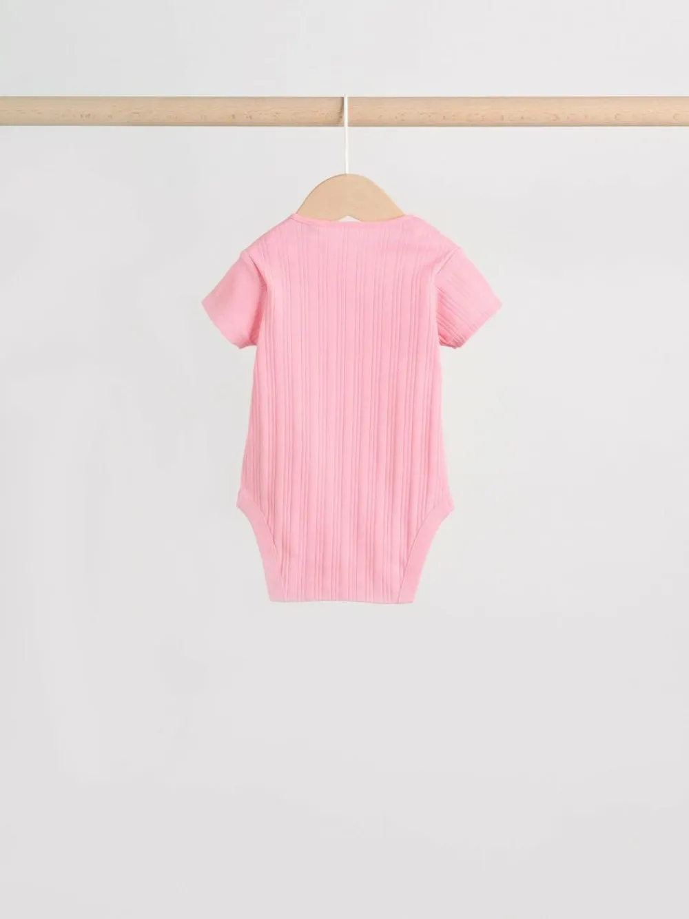 Next Multi Pastel 5 Pack Short Sleeve Baby Bodysuits^ Bodysuits & Vests|Vests