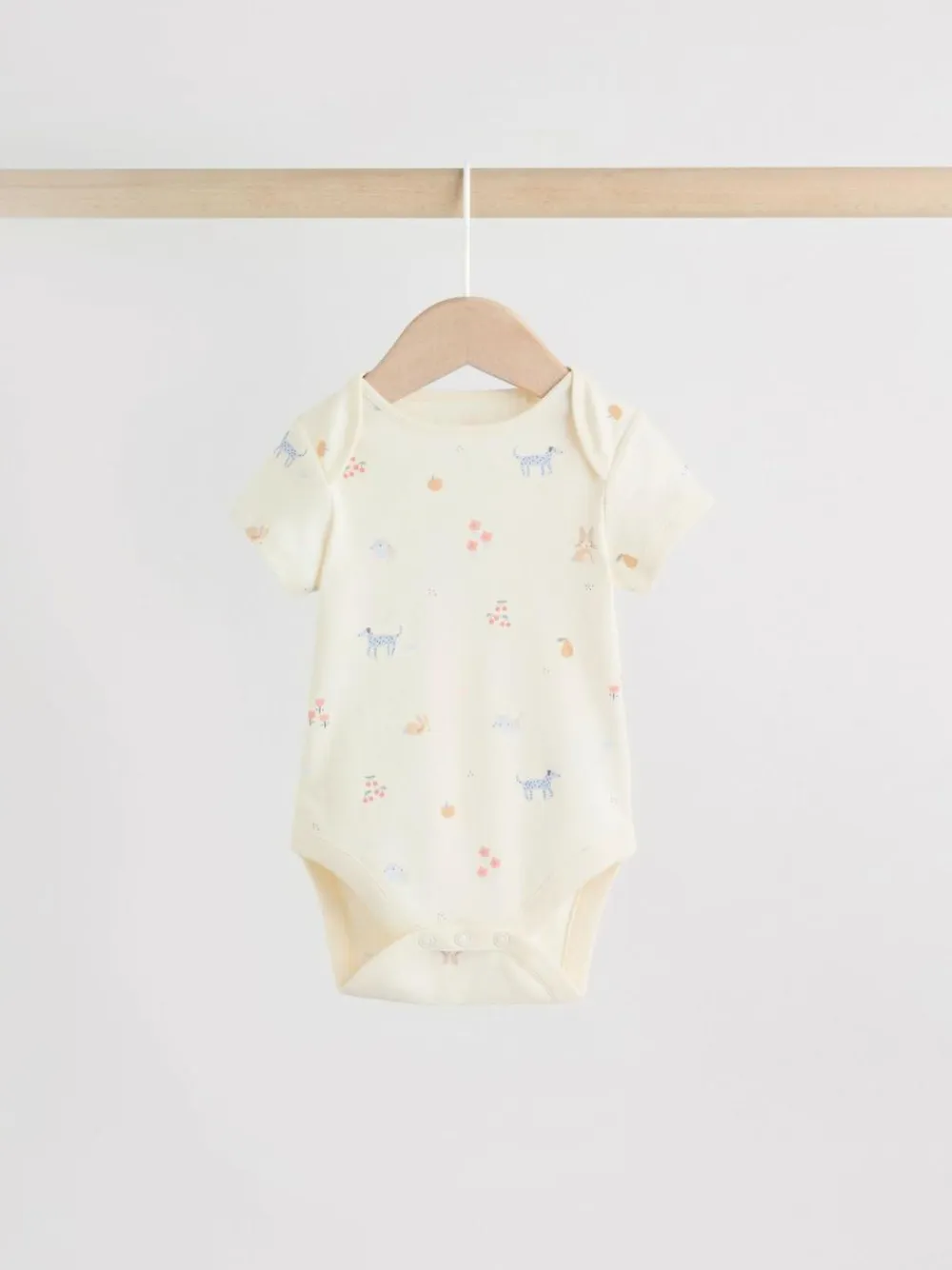 Next Multi Pastel Character 7 Pack Short Sleeve Baby Bodysuits^ Bodysuits & Vests|Vests