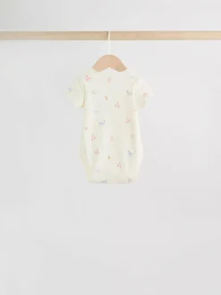 Next Multi Pastel Character 7 Pack Short Sleeve Baby Bodysuits^ Bodysuits & Vests|Vests