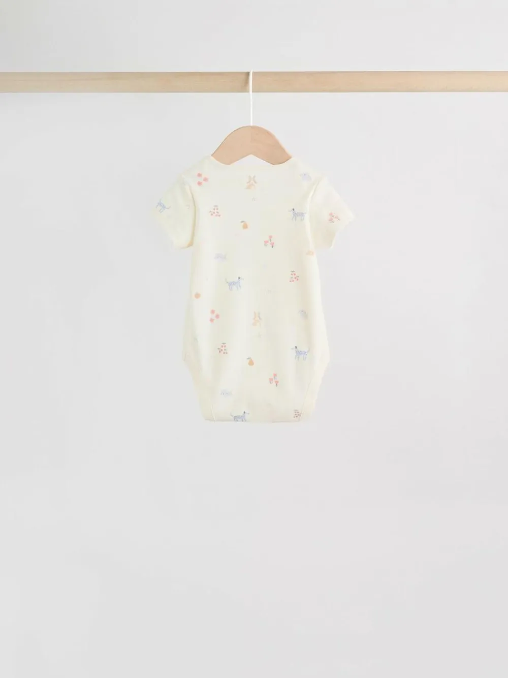 Next Multi Pastel Character 7 Pack Short Sleeve Baby Bodysuits^ Bodysuits & Vests|Vests