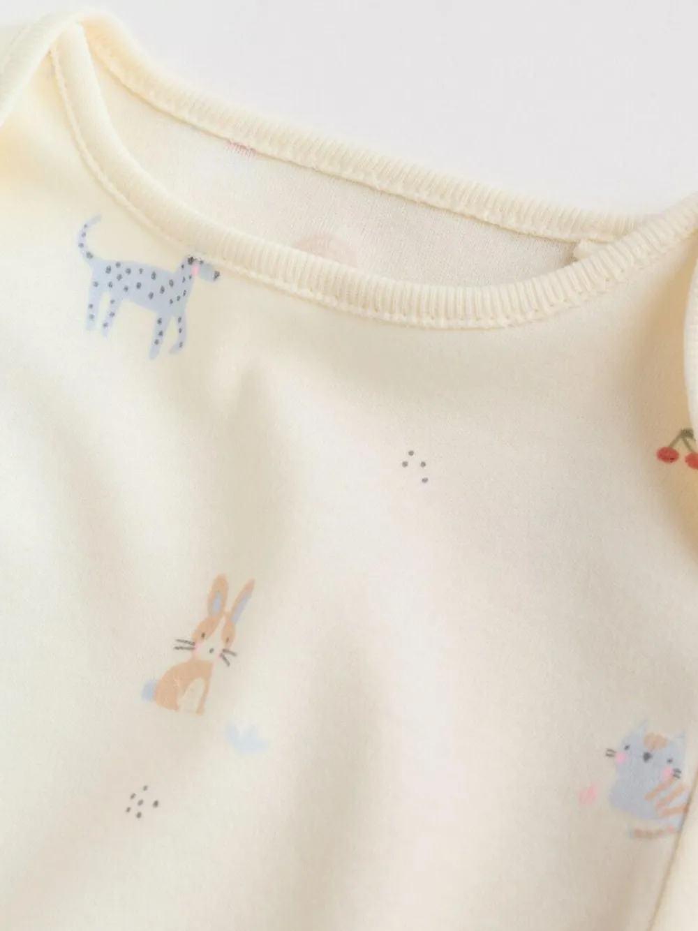 Next Multi Pastel Character 5 Pack Long Sleeve Baby Bodysuits