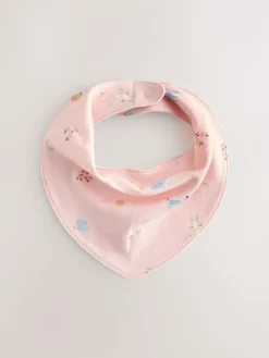 Outlet Next Multi Pastel Character Baby Dribble Bibs 5 Pack