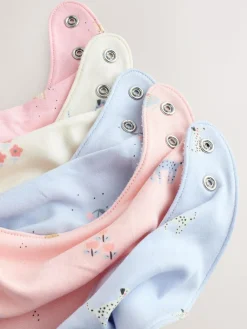 Outlet Next Multi Pastel Character Baby Dribble Bibs 5 Pack