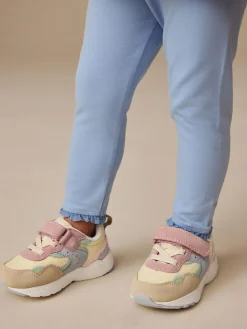 Next Standard Fit (F) Elastic Lace Touch Fasten Trainers^ Sneakers|Sneakers