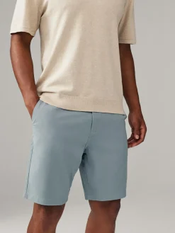 Next Straight Fit Stretch Chino Shorts 4 Pack^ Shorts