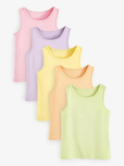 Next Vests 5 Pack (1.5-16yrs)^ Tops|Underwear